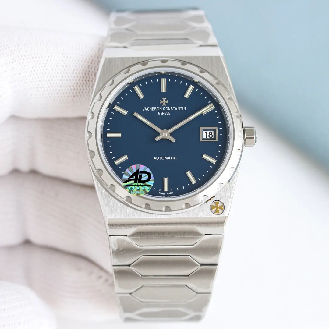 Vacheron Constantin Men Historiques 222 37 mm in Steel and Blue 4200H222A-B934 (3)