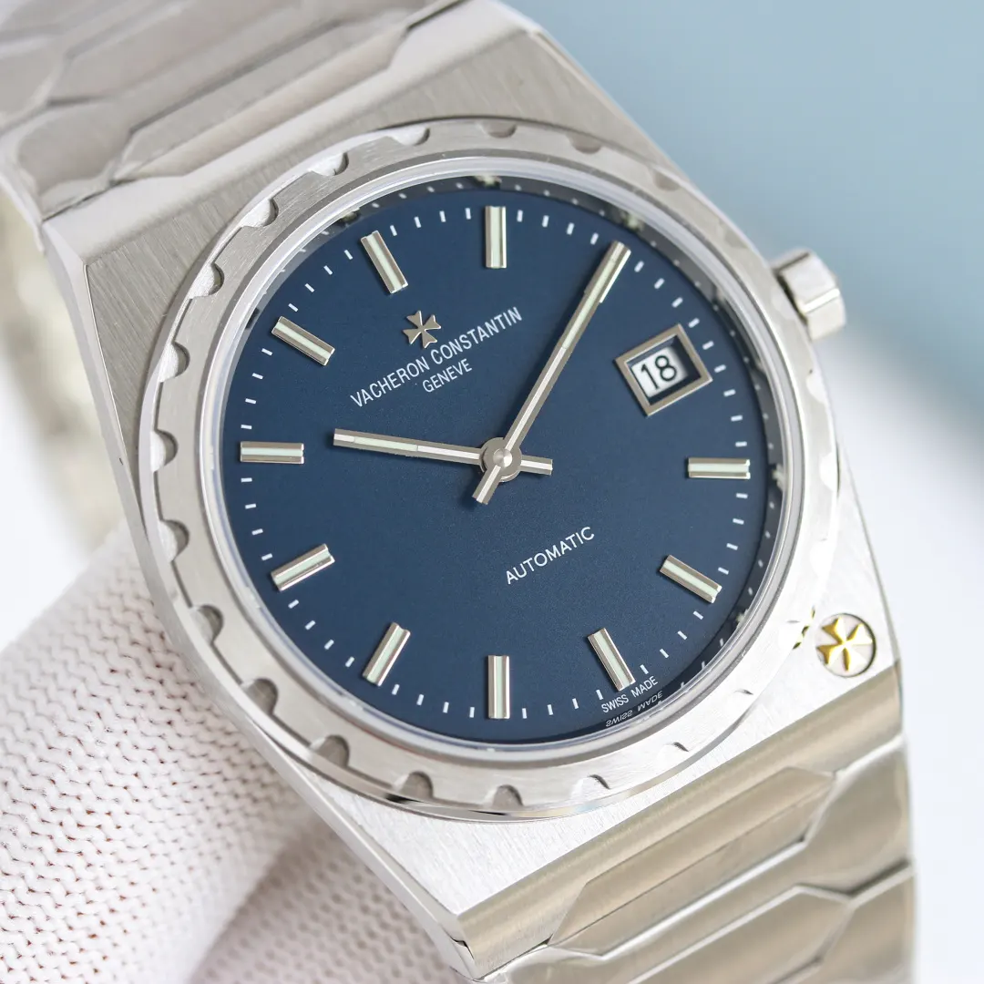 Vacheron Constantin Men Historiques 222 37 mm in Steel and Blue 4200H222A-B934 (4)