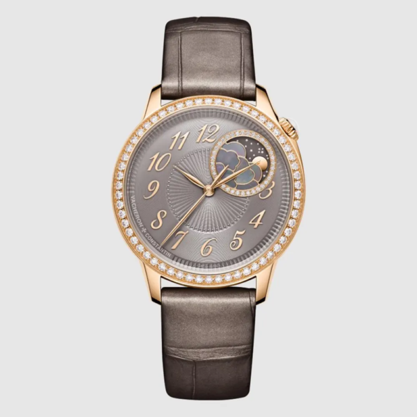 Vacheron Constantin Women Égérie Moon Phase in 37 mm in Pink Gold (1)