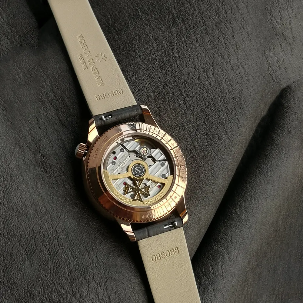 Vacheron Constantin Women Égérie Moon Phase in 37 mm in Pink Gold (9)