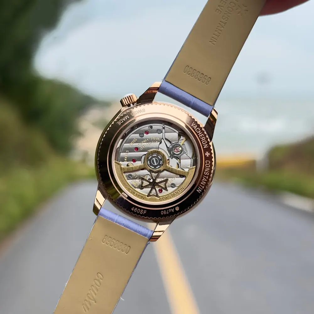 Vacheron Constantin Women Égérie Phase de lune 37mm in Rose Gold (9)