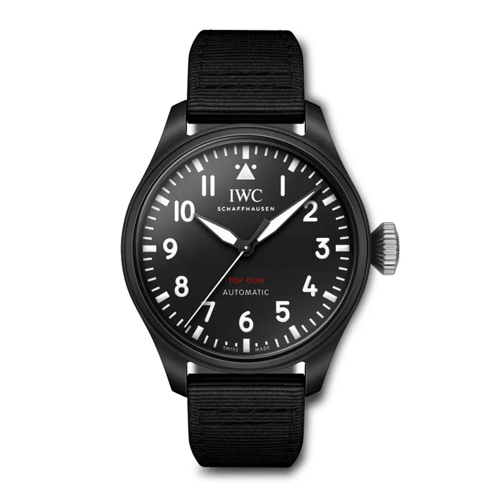 IWC Men Big Pilot’s 43mm TOP GUN IW329801 in Black