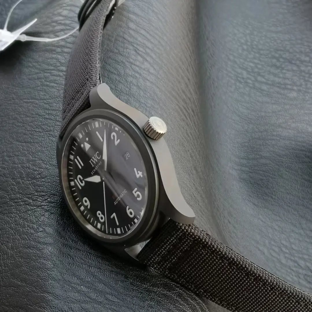 IWC Men Big Pilot’s 43mm TOP GUN IW329801 in Black (9)