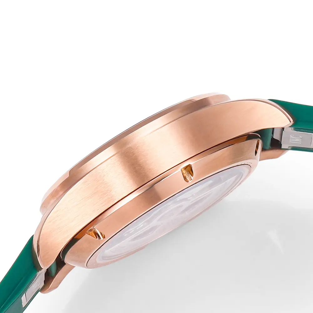 IWC Men Pilot’s Chronograph 41mm in Rose gold and Green IW388110 (8)