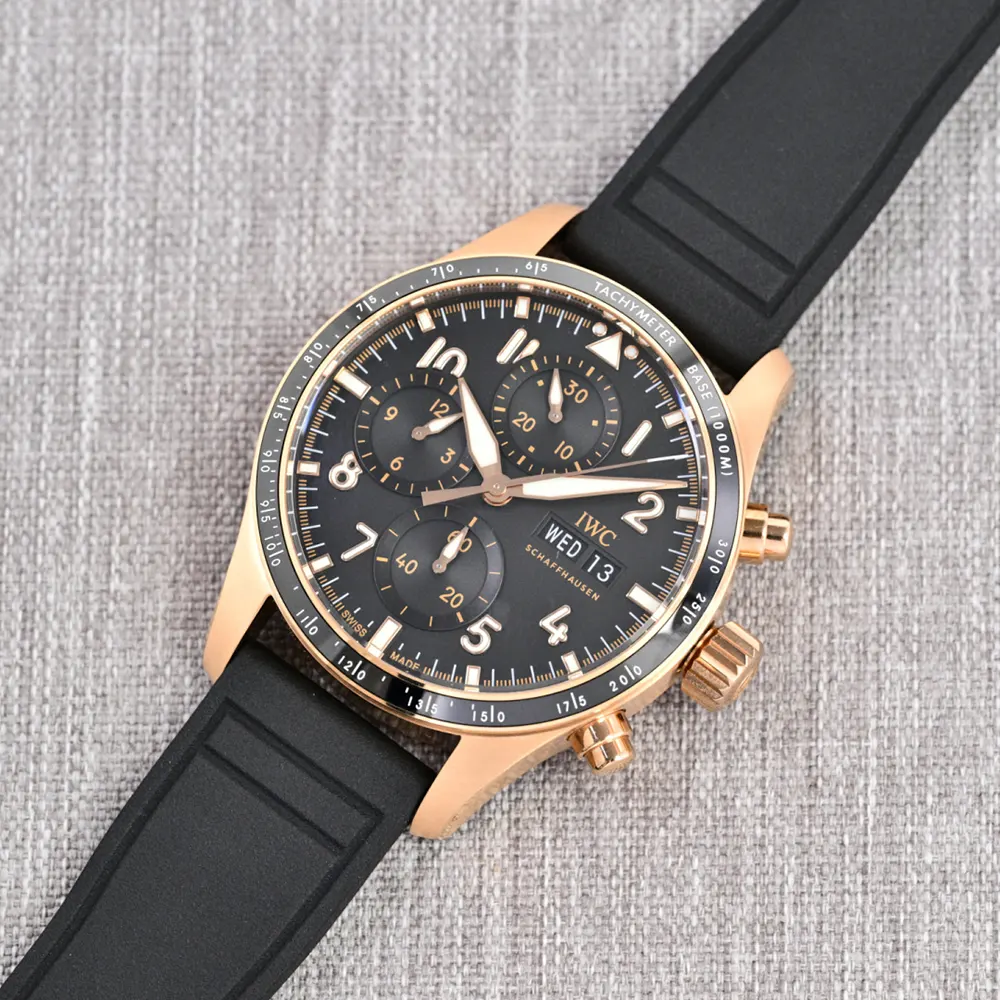 IWC Men Pilot’s Performance Chronograph 41mm IW388309 in Black (11)