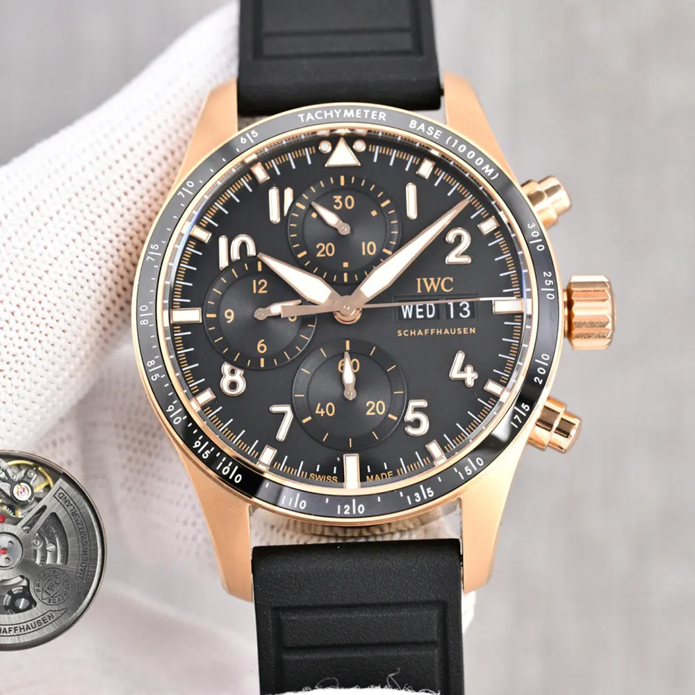 IWC Men Pilot’s Performance Chronograph 41mm IW388309 in Black (3)