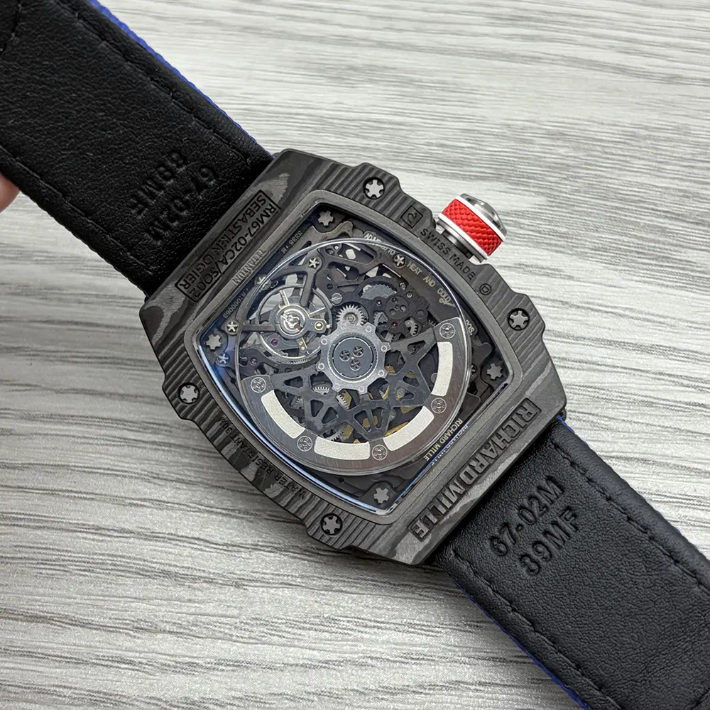 Richard Mille Men RM 67-02 39mm Watch in Blue (8)