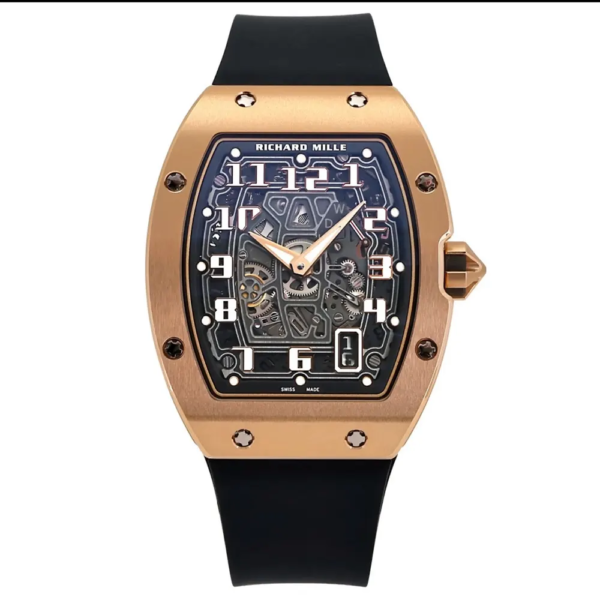 Richard Mille Men RM67-01 47mm Extra-Flat Watch Rose Gold (1)
