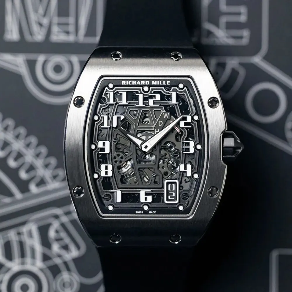 Richard Mille Men RM67-01 47mm Extra-Flat Watch Titanium (8)