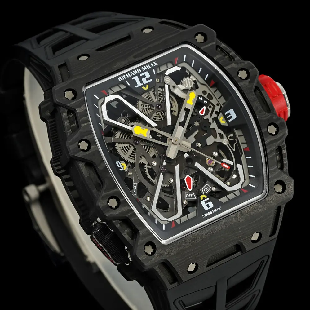Richard Mille Men Rafael Nadal RM 035-03 43mm Watch in Black (3)