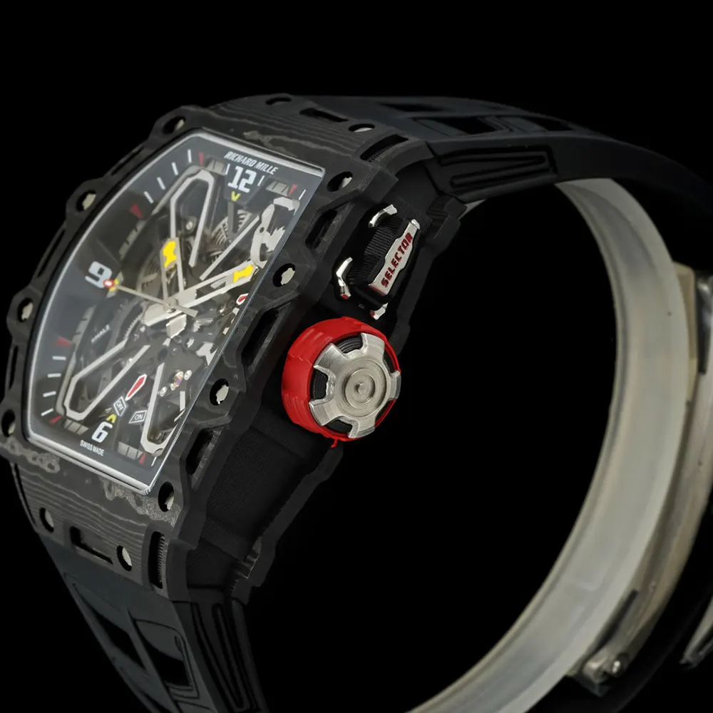 Richard Mille Men Rafael Nadal RM 035-03 43mm Watch in Black (4)