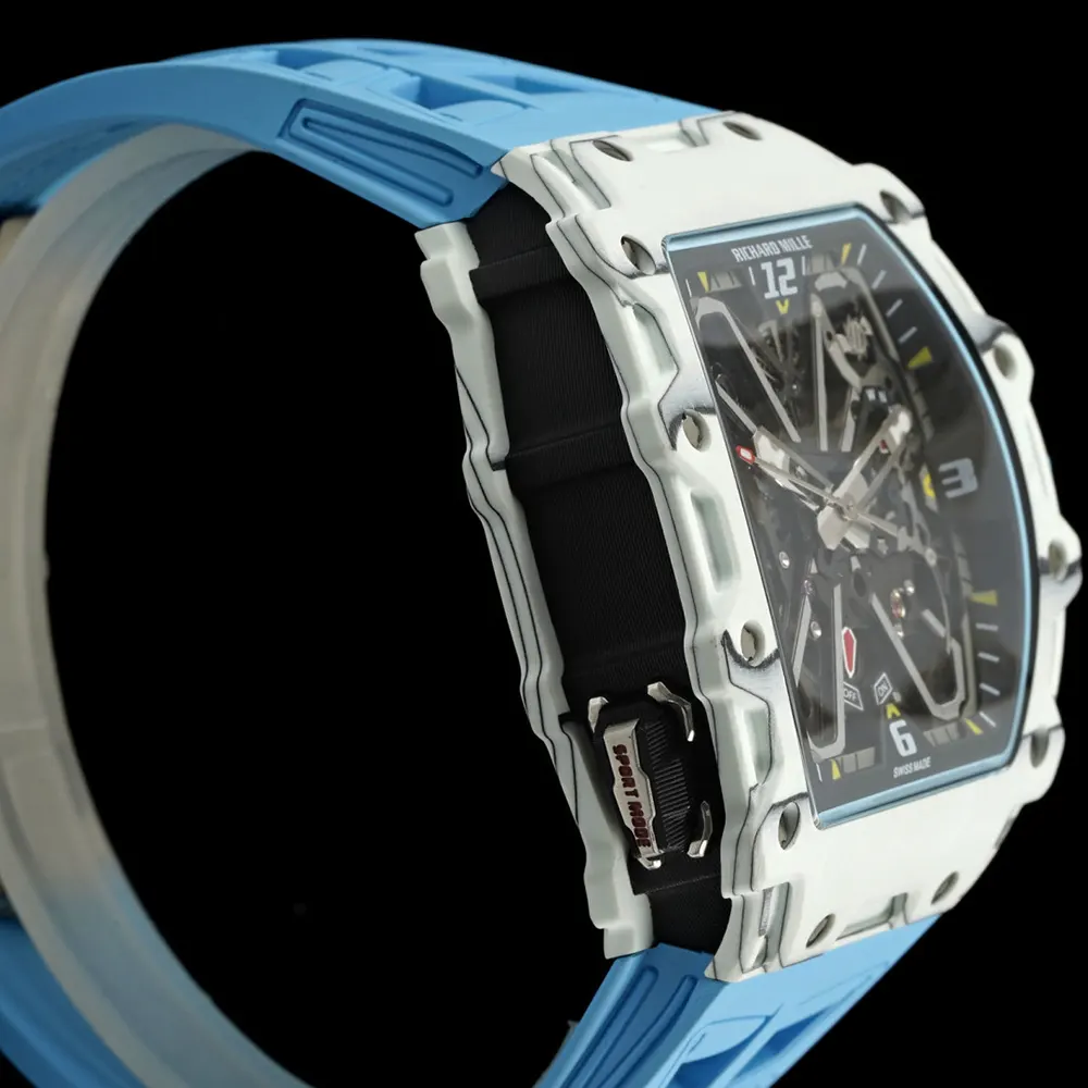 Richard Mille Men Rafael Nadal RM 035-03 43mm Watch in Blue (5)
