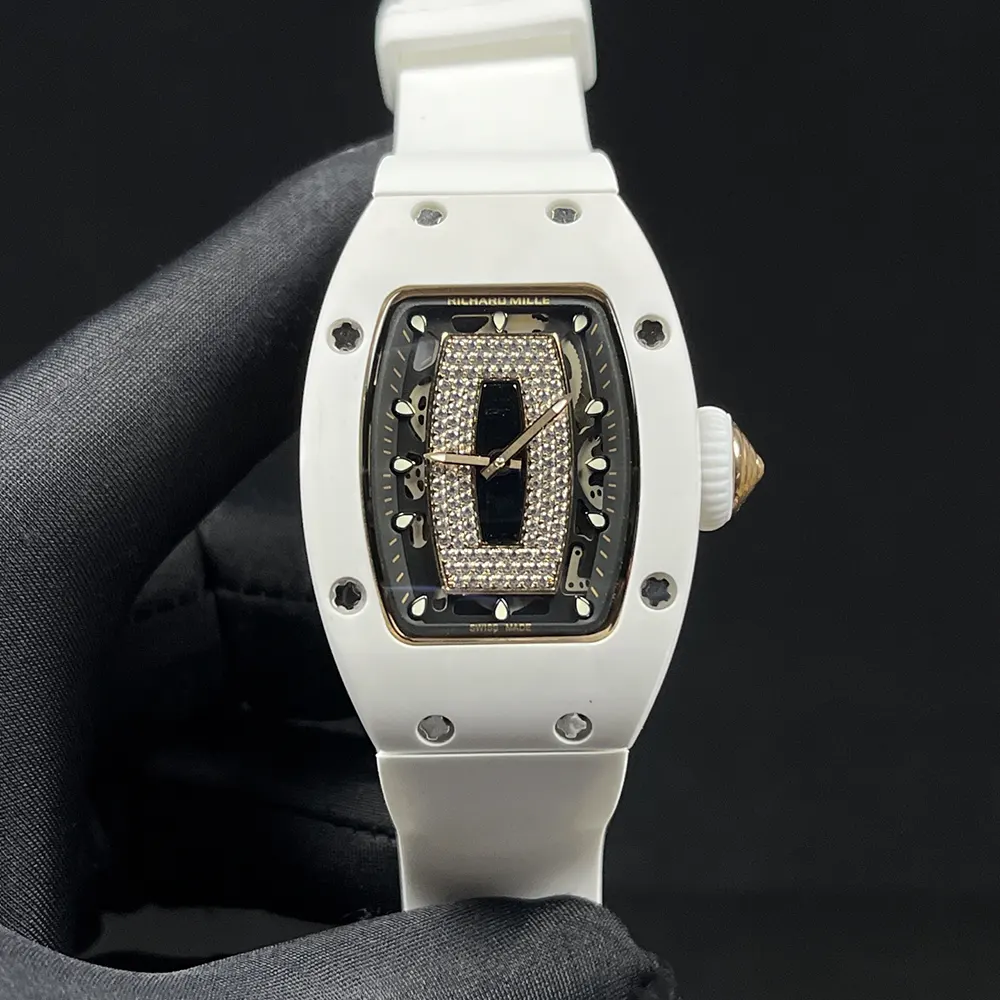 Richard Mille Women RM 07-01 46mm Watch in Black and Diamonds (2)