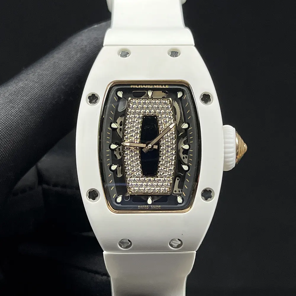 Richard Mille Women RM 07-01 46mm Watch in Black and Diamonds (3)