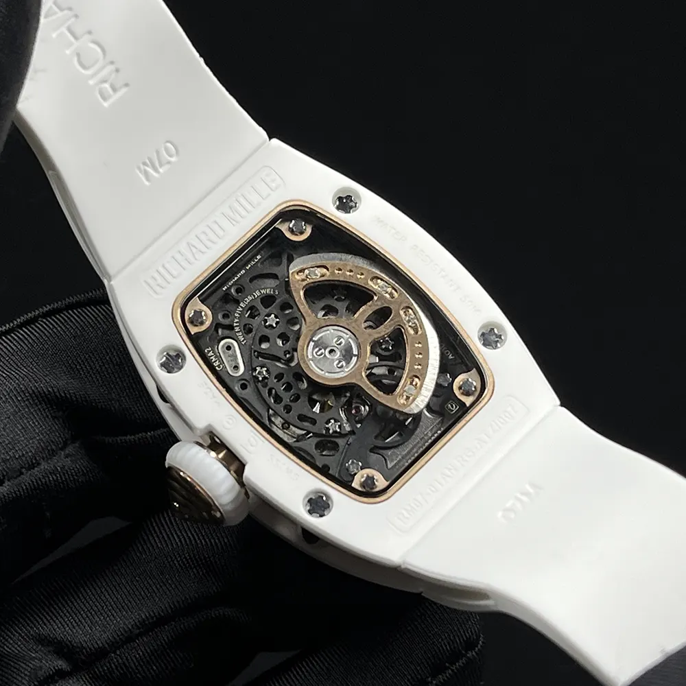 Richard Mille Women RM 07-01 46mm Watch in Black and Diamonds (9)